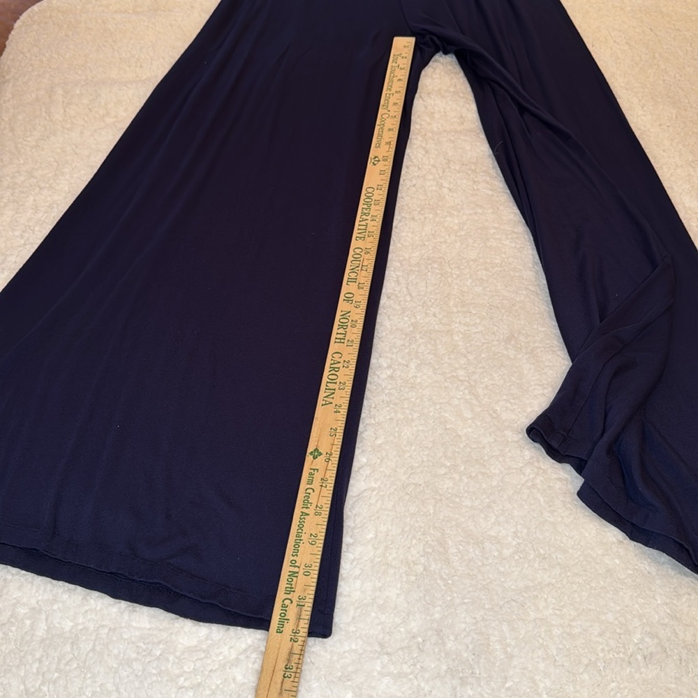 Tart navy strapless wide leg jumpsuit women’s size medium - Picture 12 of 15